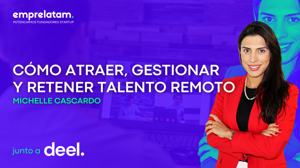 Michelle Cascardo: Sales Manager de Deel para Sudamérica.